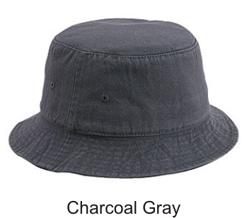 Lid Tunes Charcoal Gray Bucket Hat